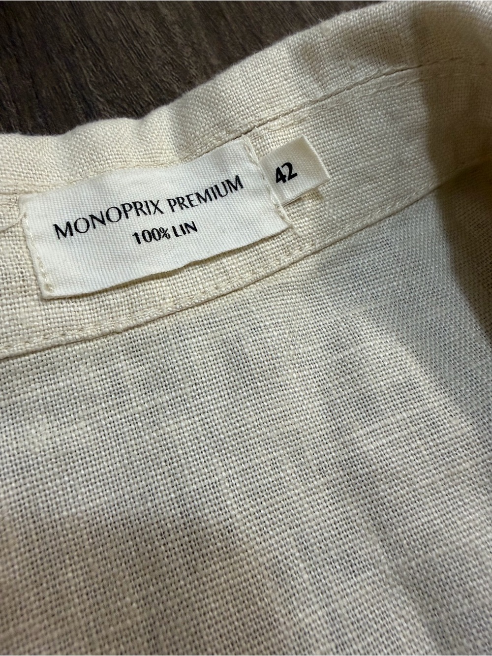 Medium Linen Jacket - Picture 3 of 3
